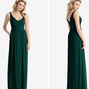 After Six Evergreen Maxi Dress with Pockets